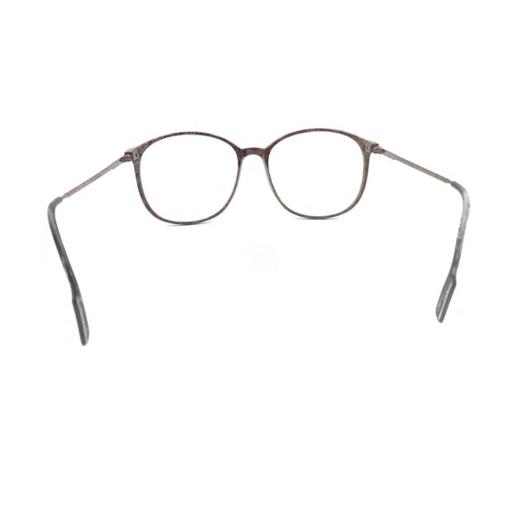 Tortoise Brown Oversized Round Eyeglasses Frames 140 Designer Fashion Women - Picture 5 of 12
